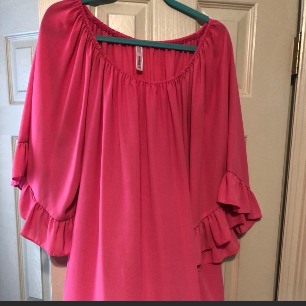 Oversized Ruffle Top